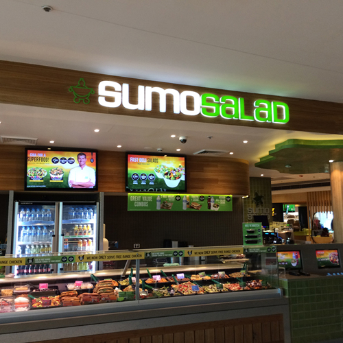 Sumo Salad LED Sign