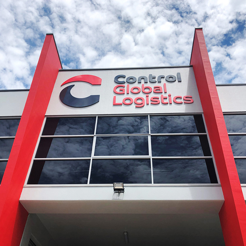 Dimensional Building Lettering
