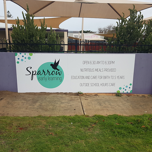 Exterior Wall Sign