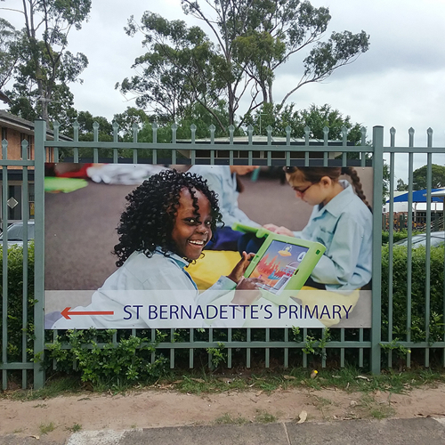 Fence Sign