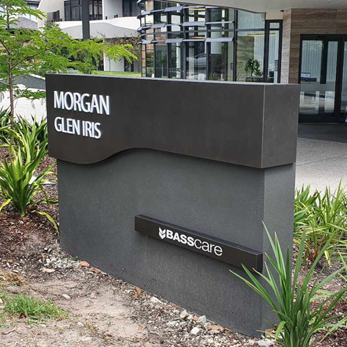Aged Care Pylon Sign