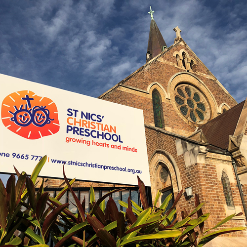Church Freestanding Sign
