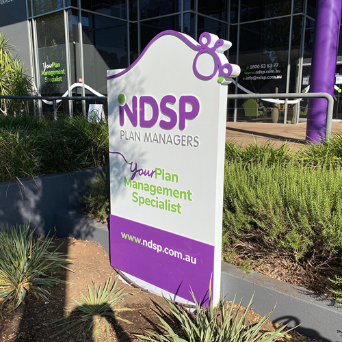 NDSP Pylon Sign