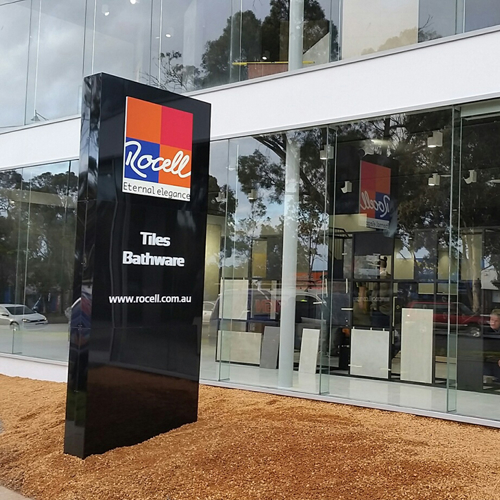 Rocell Pylon Sign