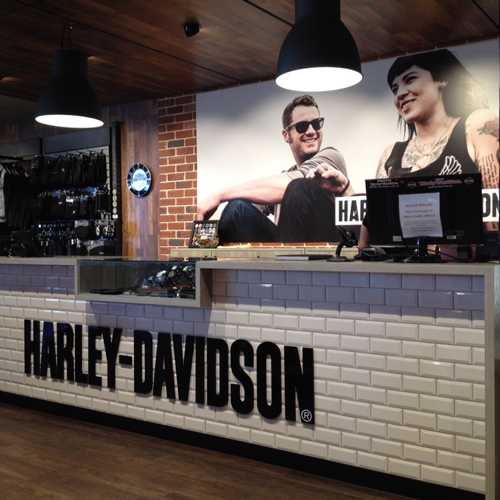 Acrylic Counter Lettering