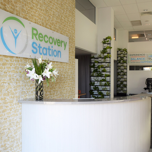 Reception Wall Sign