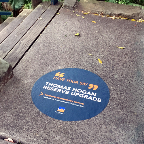 Exterior Floor Graphics