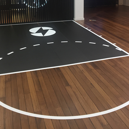 Interior Floor Graphics