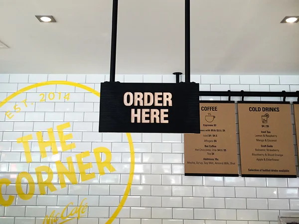 order sign