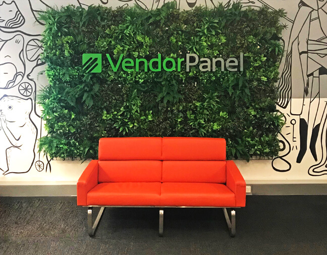 Reception signage