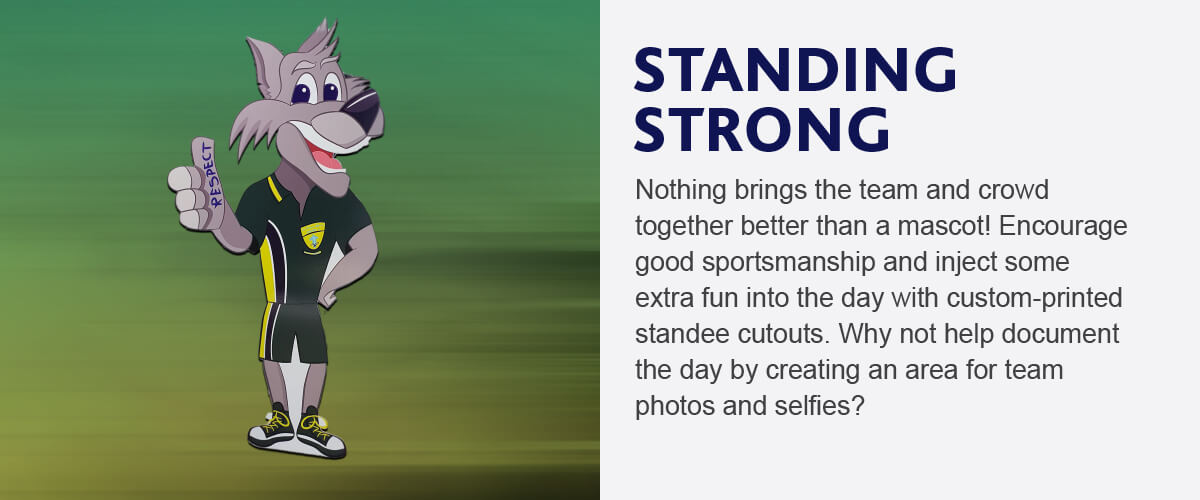 standing strong