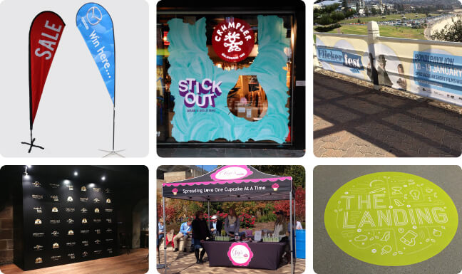 Engaging signs and graphics