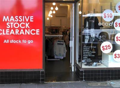 Clearance sale