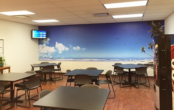 Vinyl wall graphics