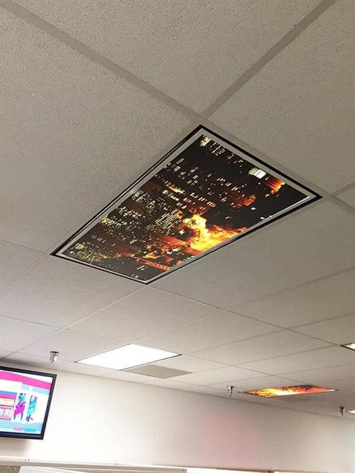 Ceiling tiles decor