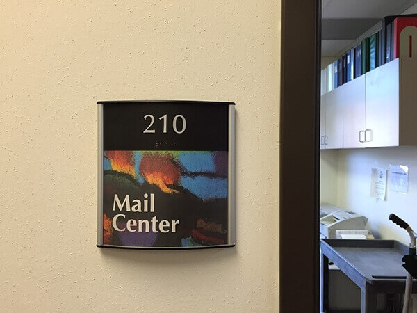 Wayfinding signage
