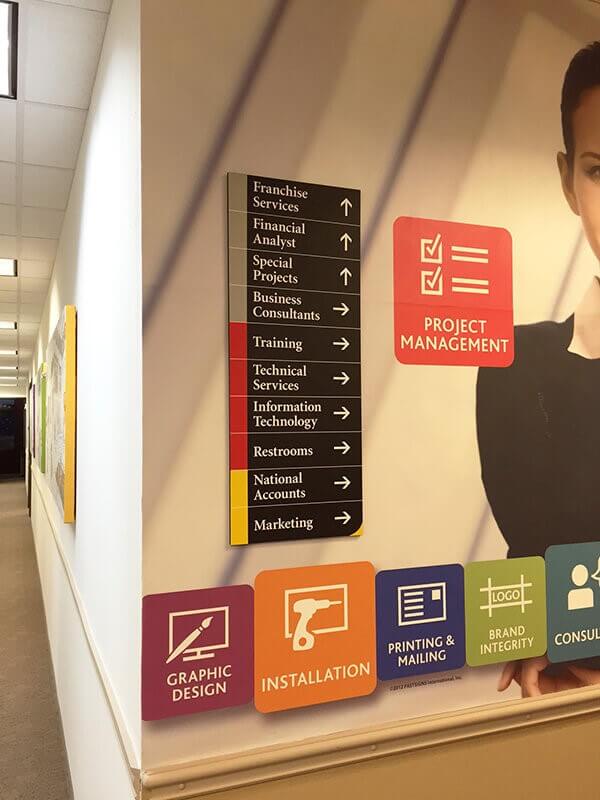 Conference room and table graphics