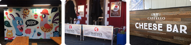Promotional stands