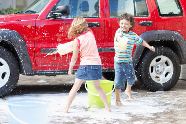 Kids playing