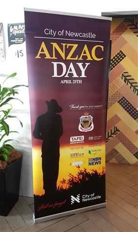 Newcastle RSL Banner