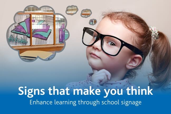 School signage