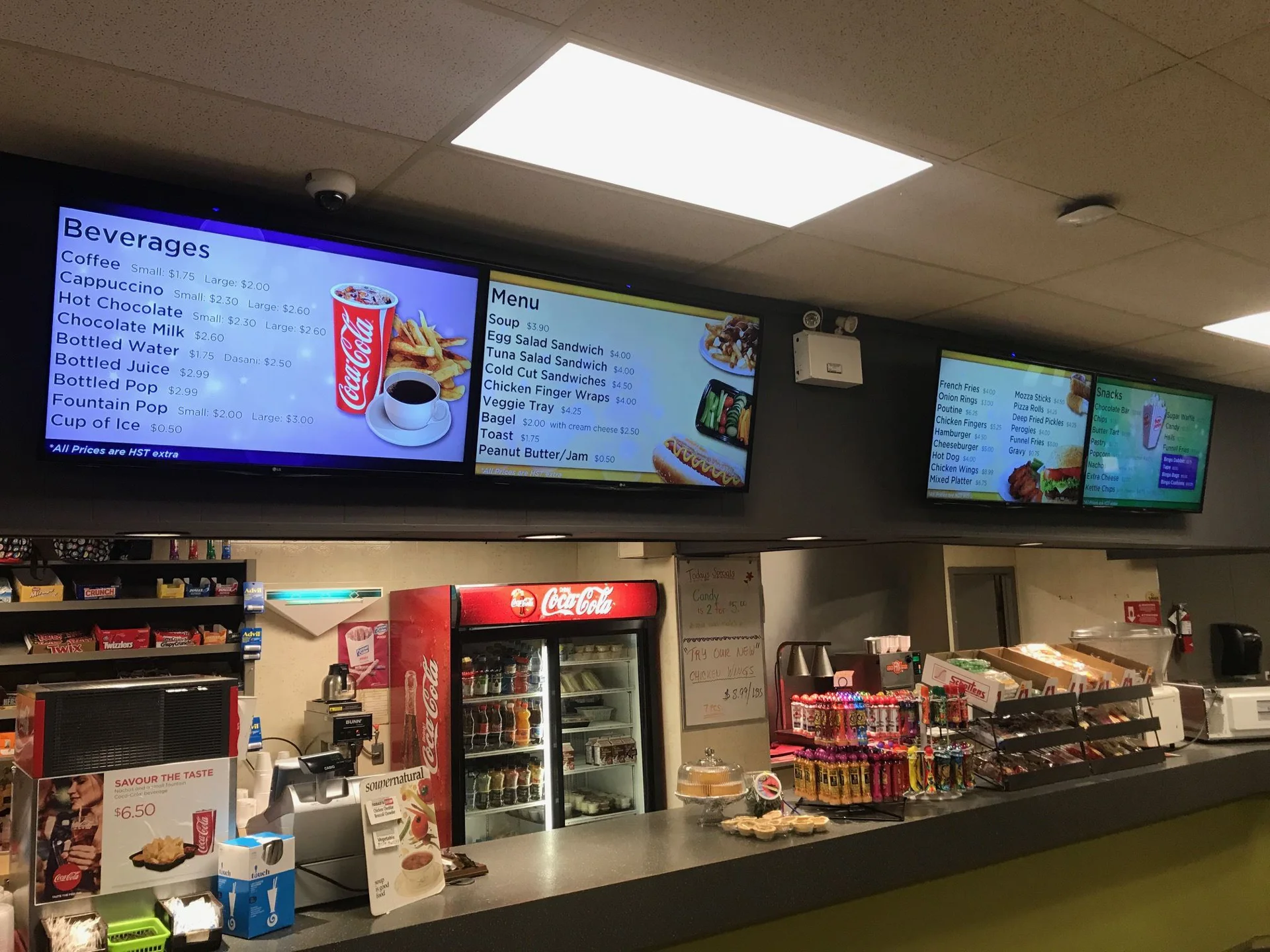 digital menu