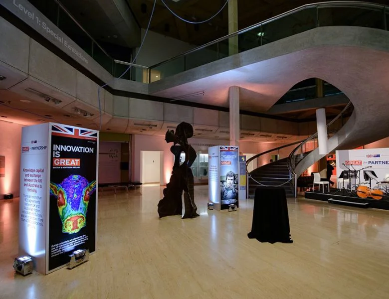 indoor event signage