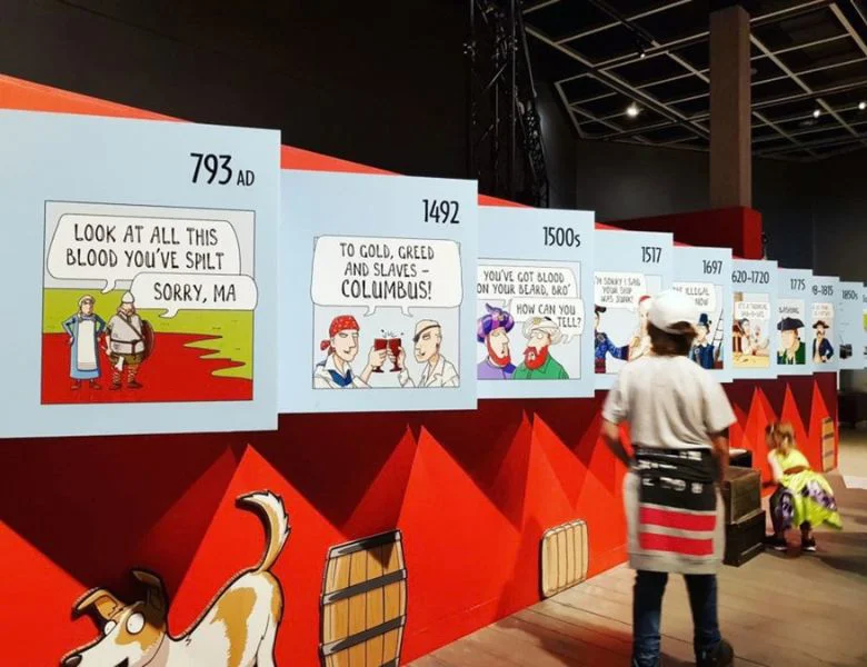 exhibition graphics