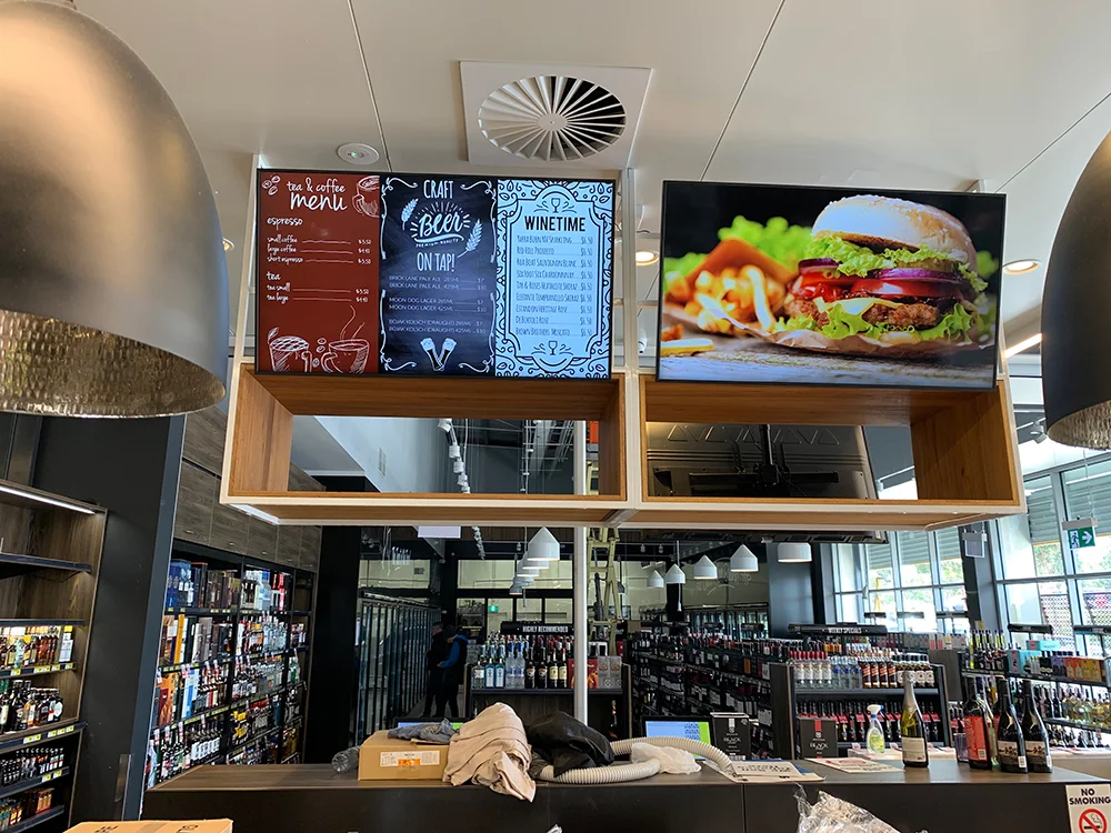 digital menu