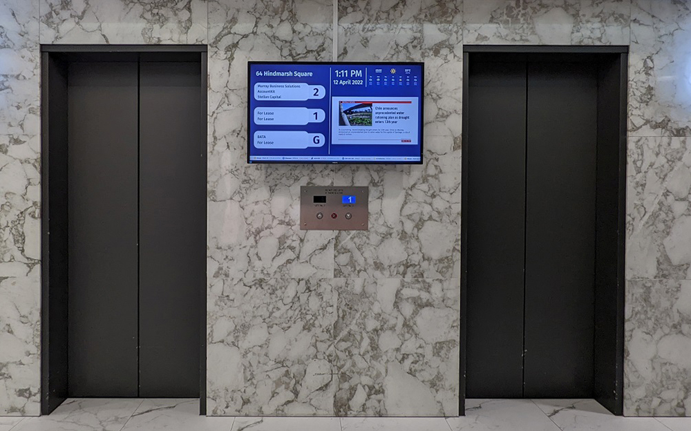 Digital Directory Screen