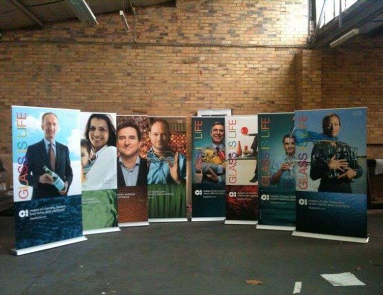 Multiple Banner Stands
