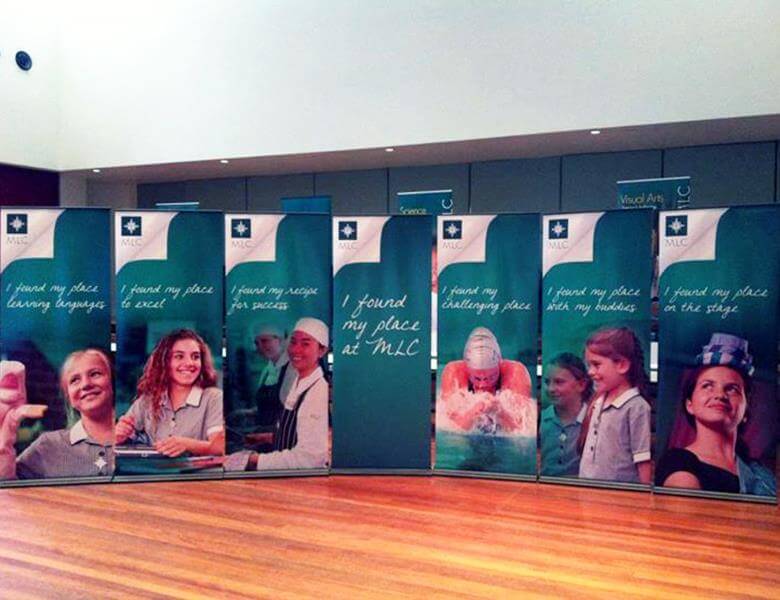 School Promotion Banner Stand