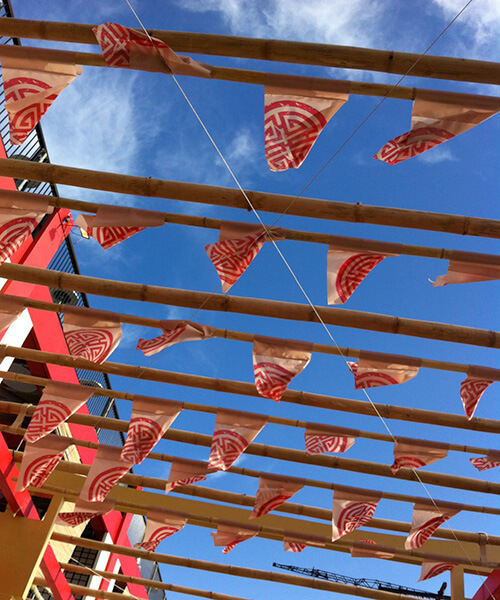 Fluttering Flags