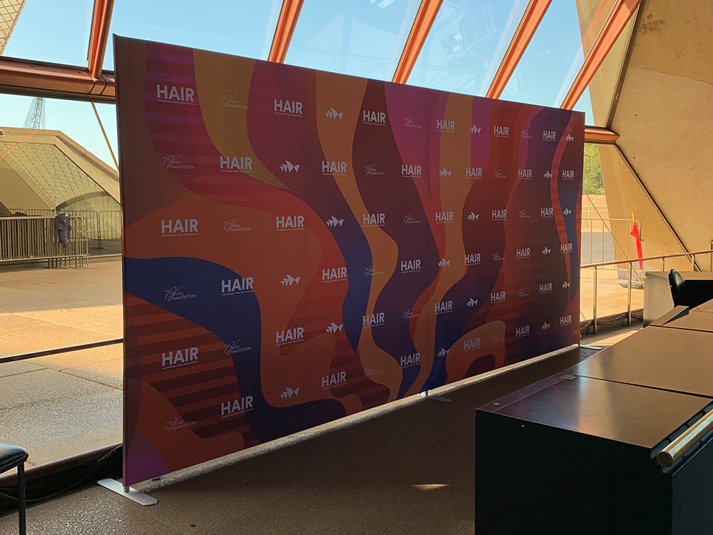 Hair Media Wall