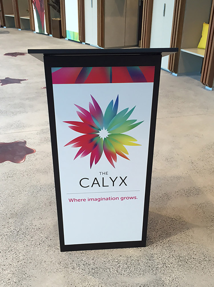 Podium Sign