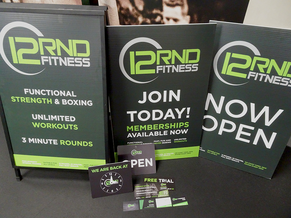 Table Top Signs
