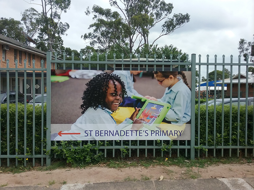 Fence Sign