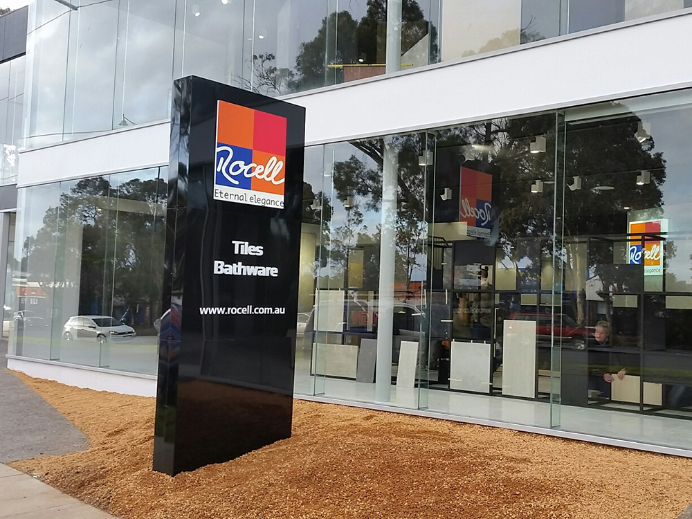 Rocell Pylon Sign