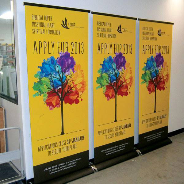 Informative Banner Stand