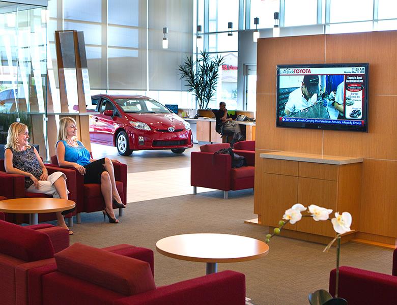 Showroom Digital Screen