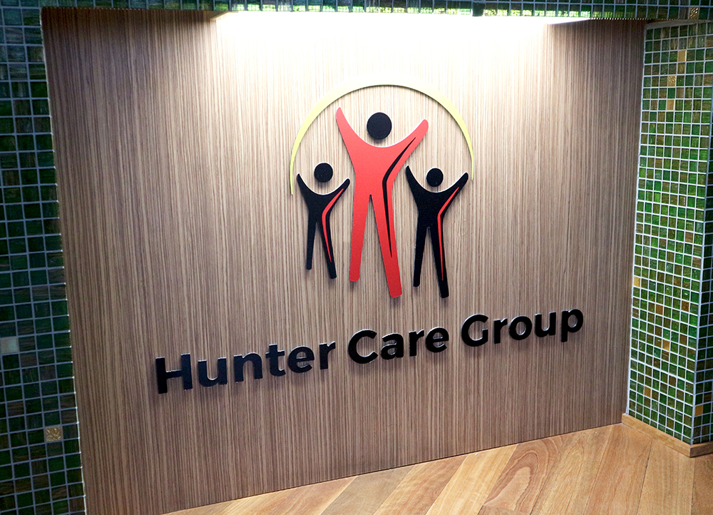 3D Logo and Wall Lettering
