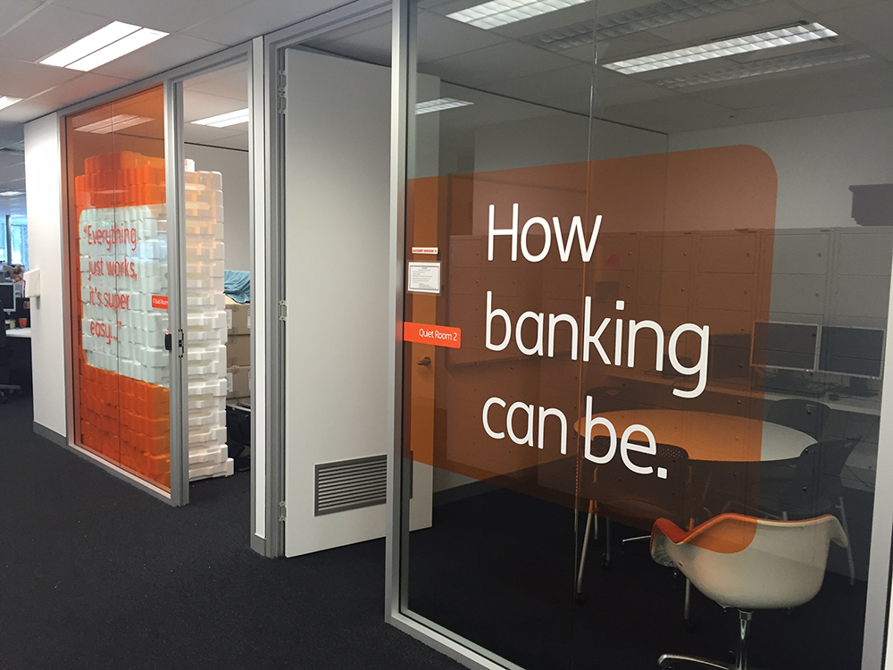 Office Glass Wall Decals