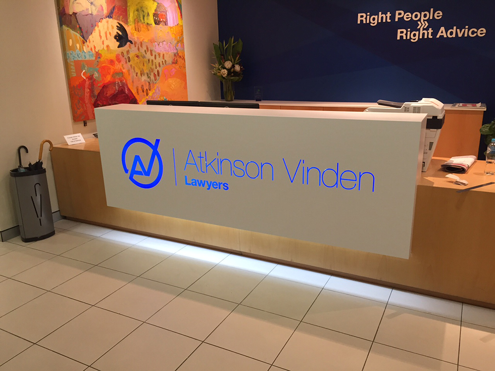 LED Reception Desk
