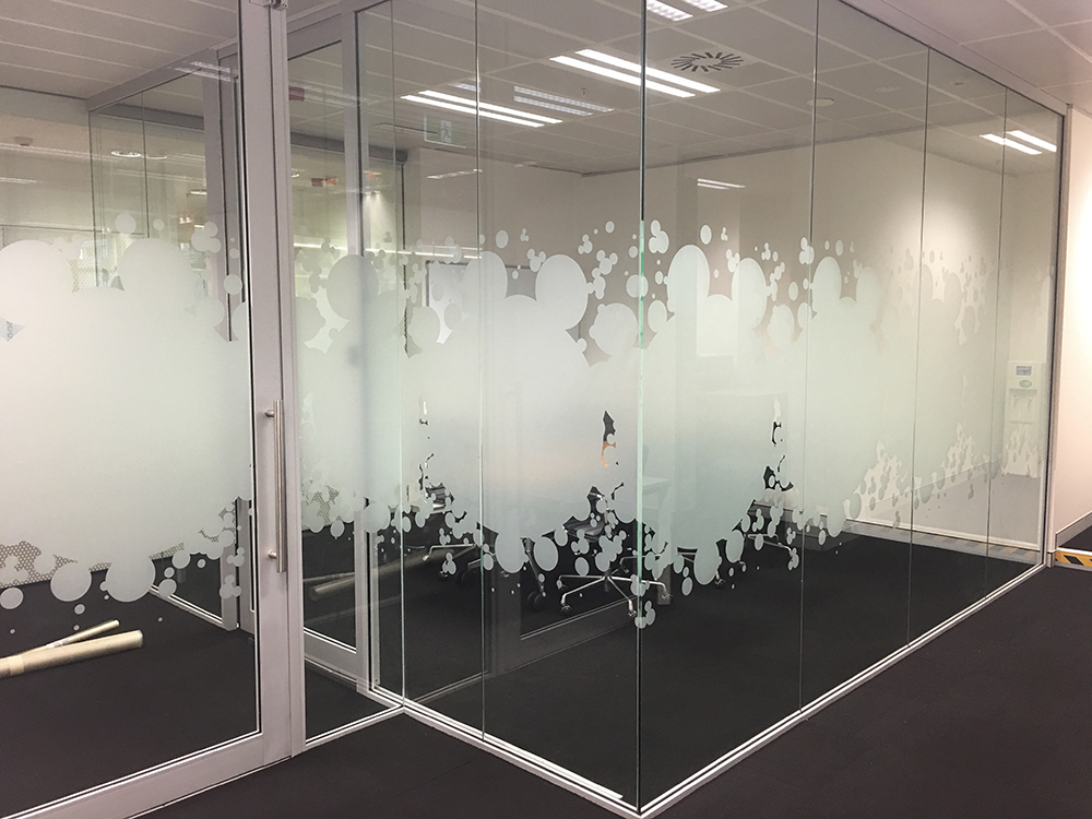 Etched Window Frosting
