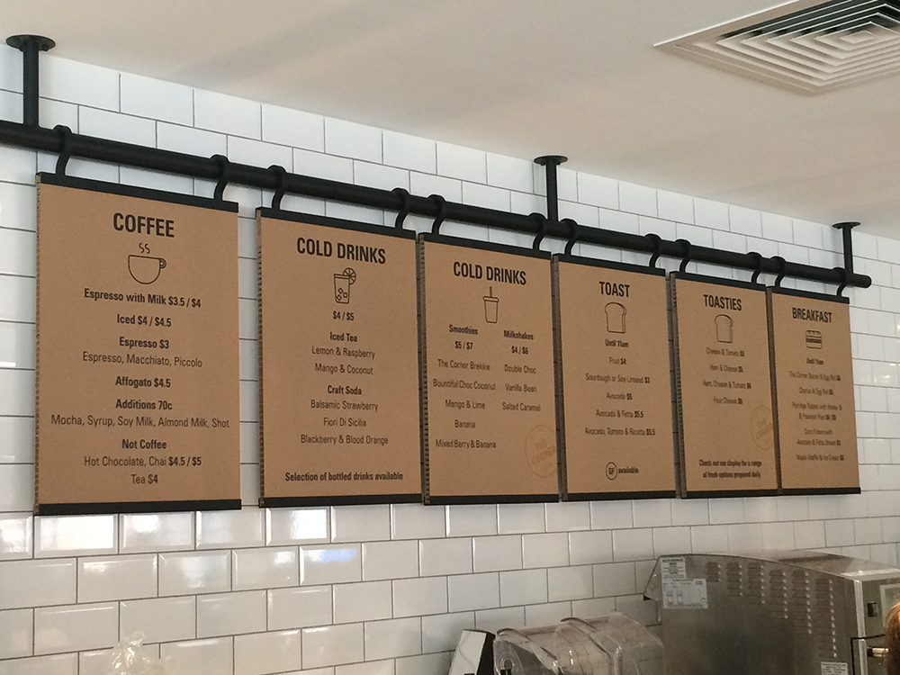 Custom Menu Boards