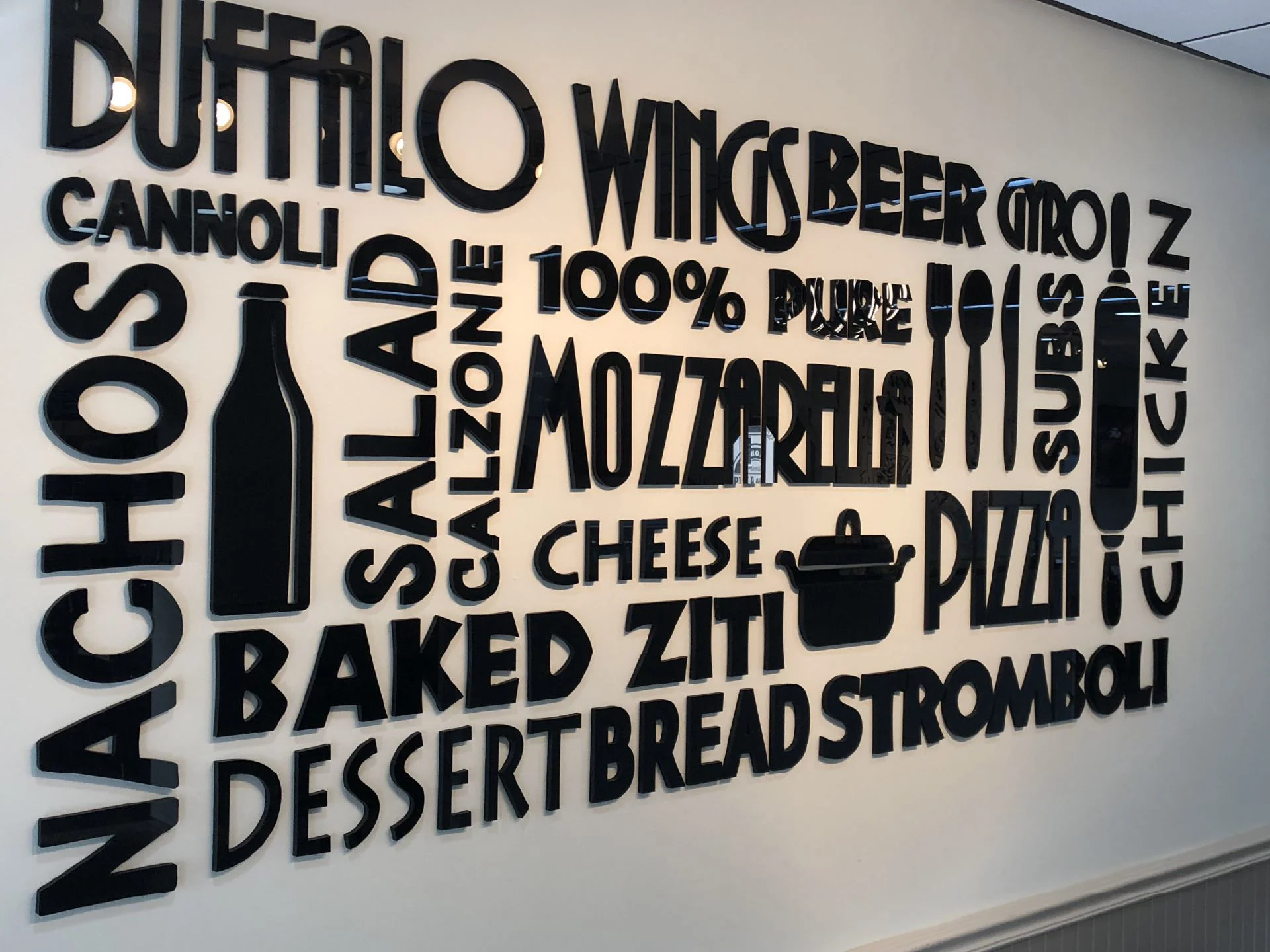 restaurant wall